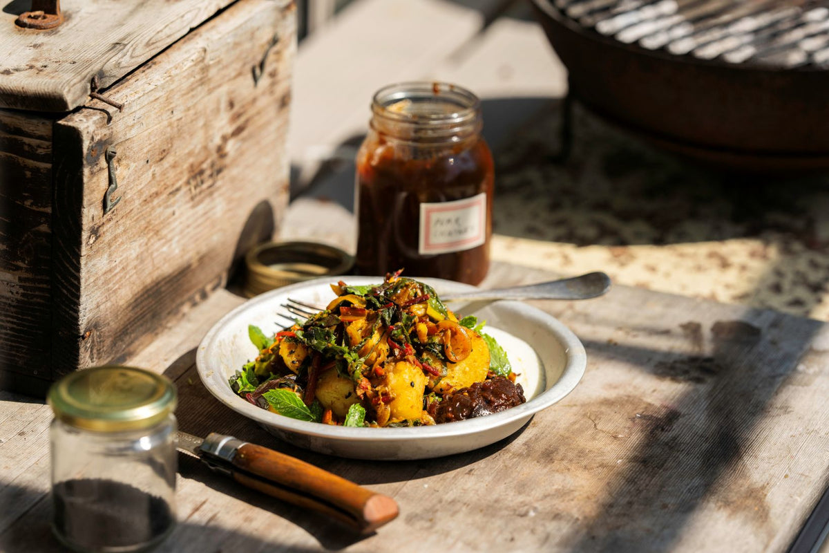Gill Meller's New Potato and Chard Saag Aloo