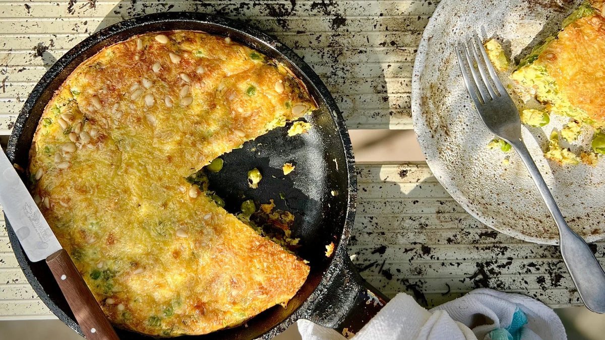Kathy's Spring Blog & Delicious Herb Frittata Recipe