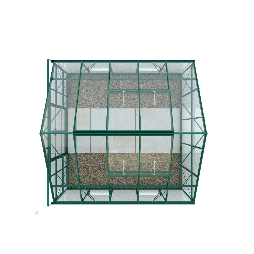 10x10 Rhino Premium Greenhouse green top