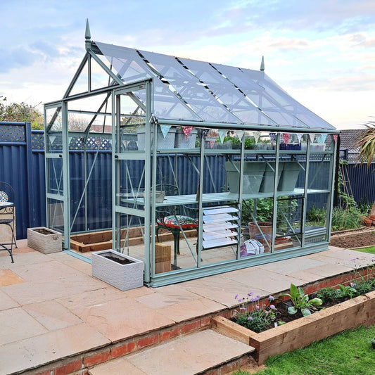 8x10 Premium Greenhouse Customer Picture