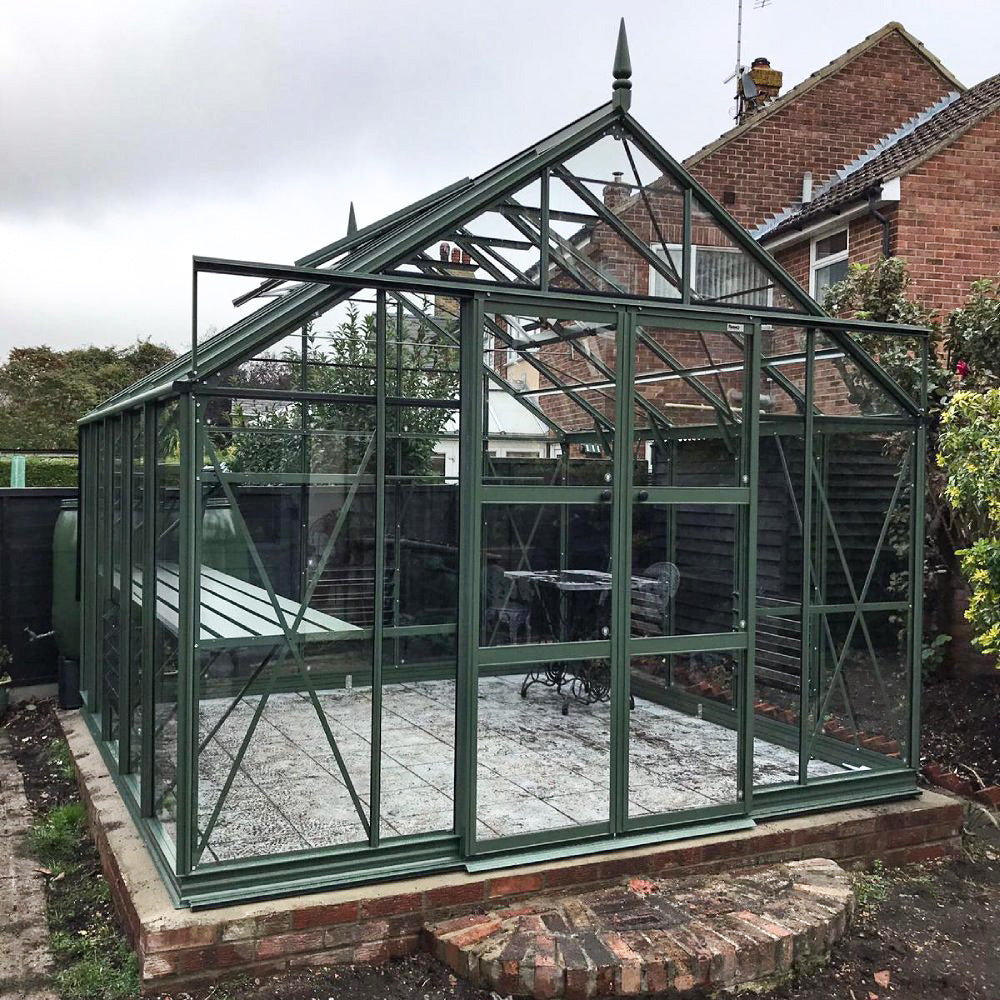 10x10 Rhino Premium Greenhouse tuscan olive