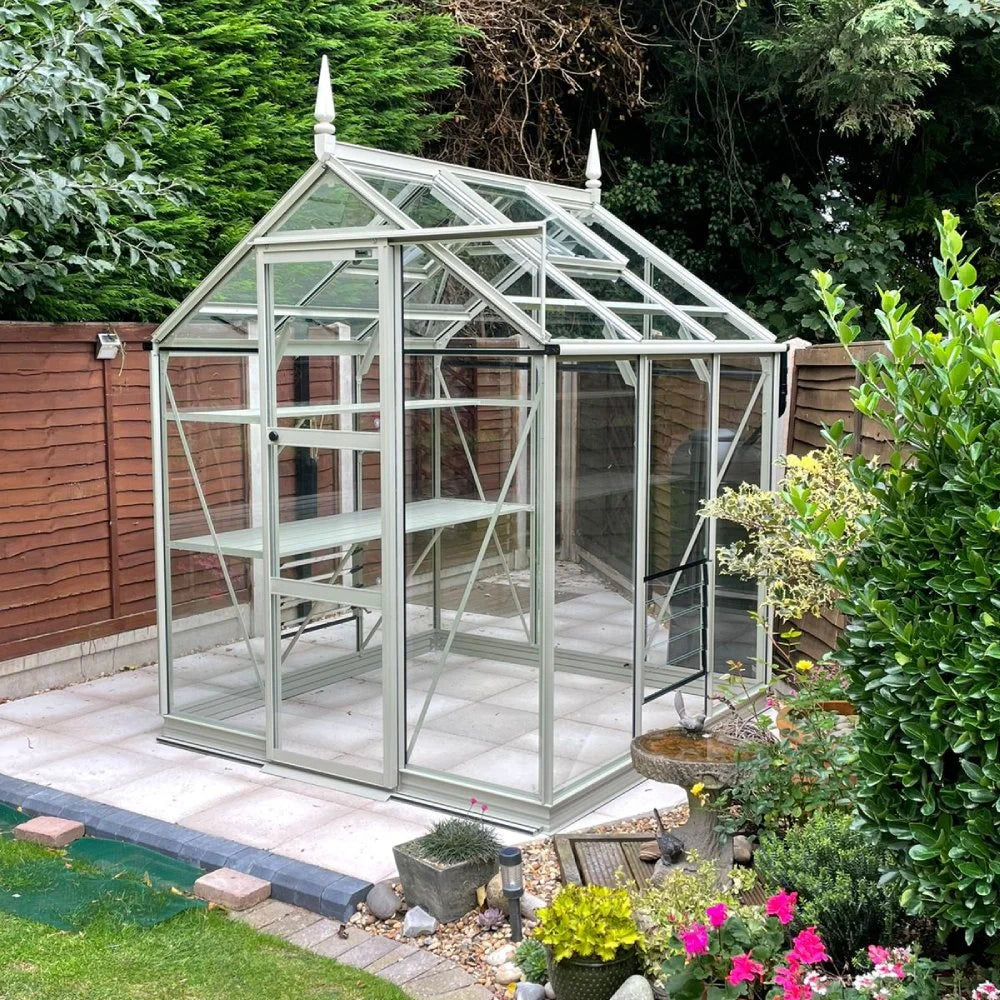 6x6 Rhino Premium Greenhouse Silver Sage