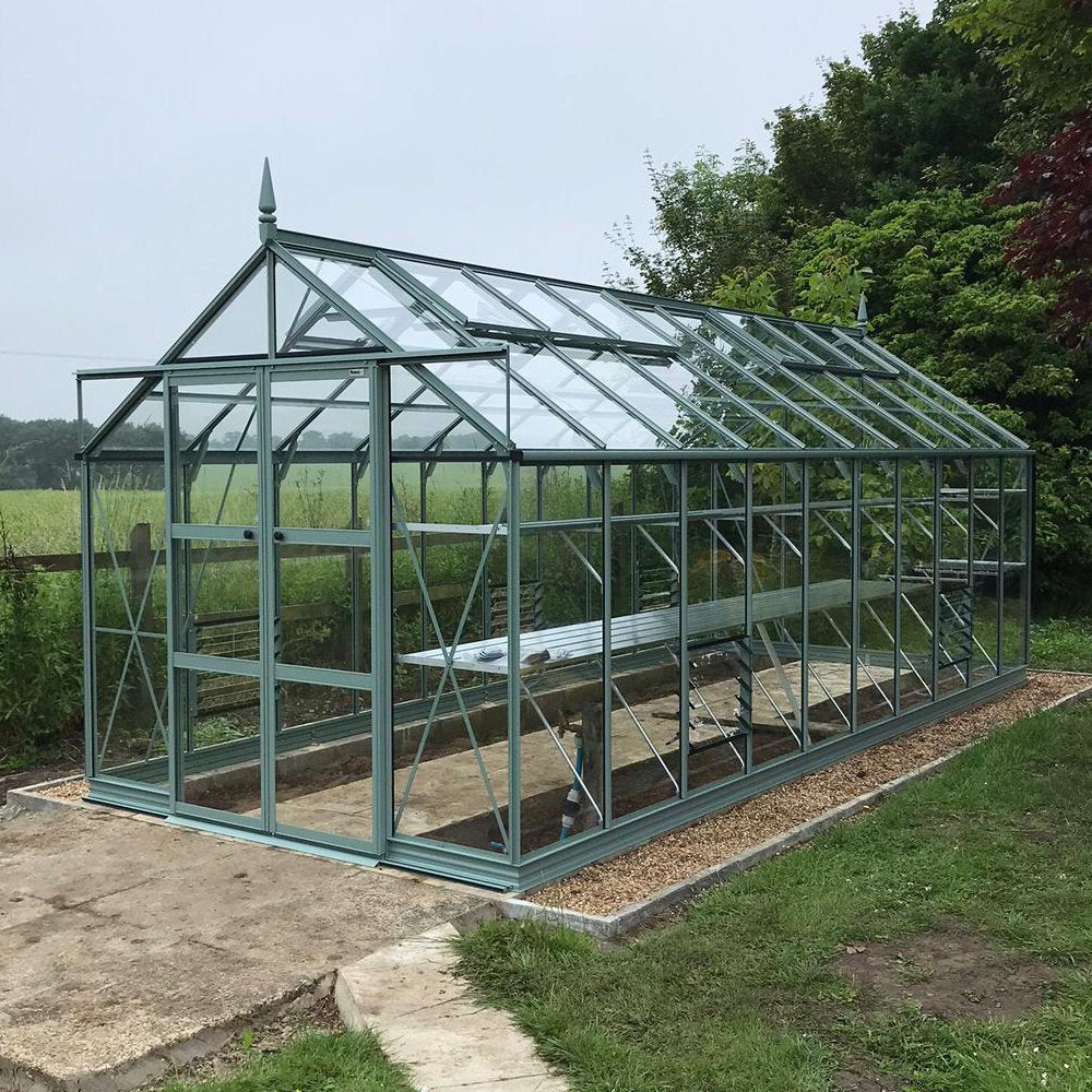 8x20 Premium Rhino Greenhouse Blue Grass