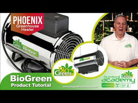 **OUT OF STOCK** Bio Green Phoenix Stainless Steel 2.8kW Electric Greenhouse Heater